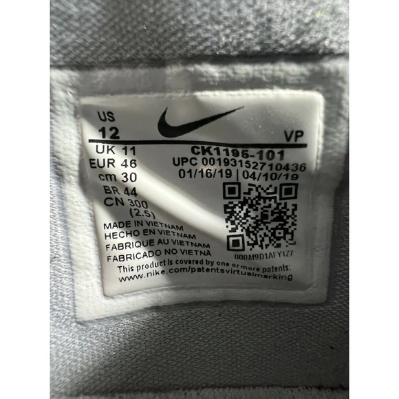 Nike Thirty Five 12th edition 2019-2020 Men size 12 - Picture 2 of 12